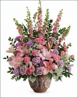 Florists_Chicago_La Salle Flowers_Pink Funeral Arrangement.jpg