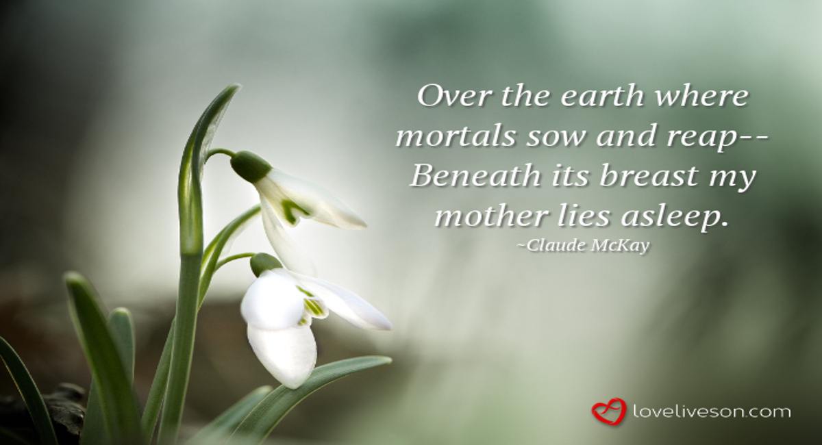 27 Best Funeral Poems For Mom | Love Lives On