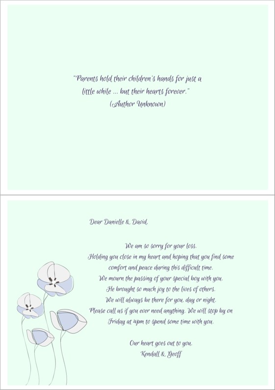 Funeral Flower Messages What To Say Sympathy Card Messages