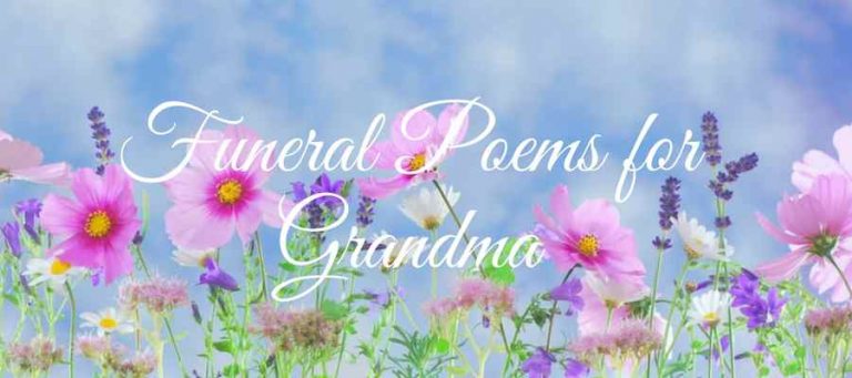 17 Best Funeral Poems For Grandma Love Lives On