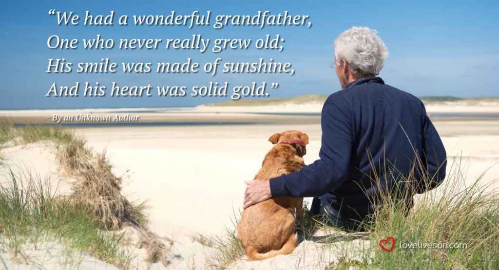 21 Best Funeral Poems For Grandpa