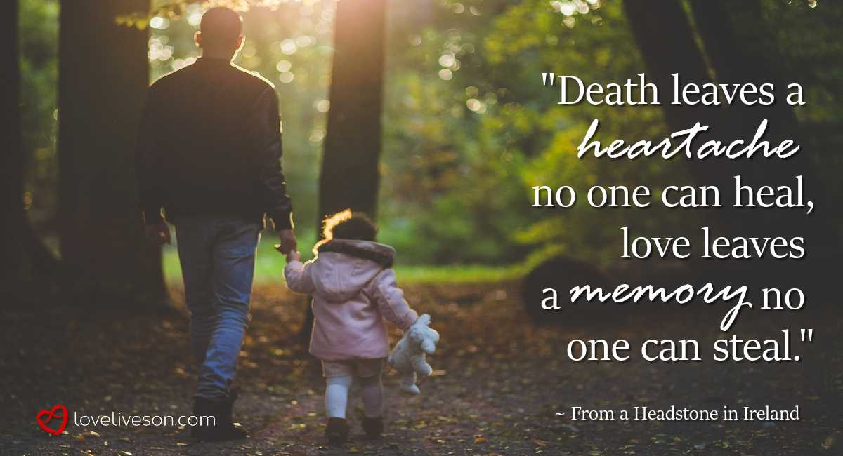 quotes about death of a father